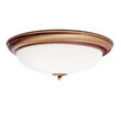 Plafoniera clasica patinata 3xE27/60W, Empire DL 7-087/3/47 PATINA/OPAL-MATT Orion